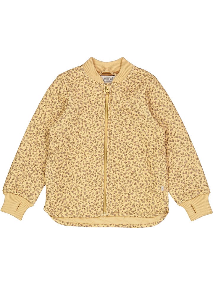 Wheat Kurtka termiczna "Loui" w kolorze żółtym rozmiar: 98