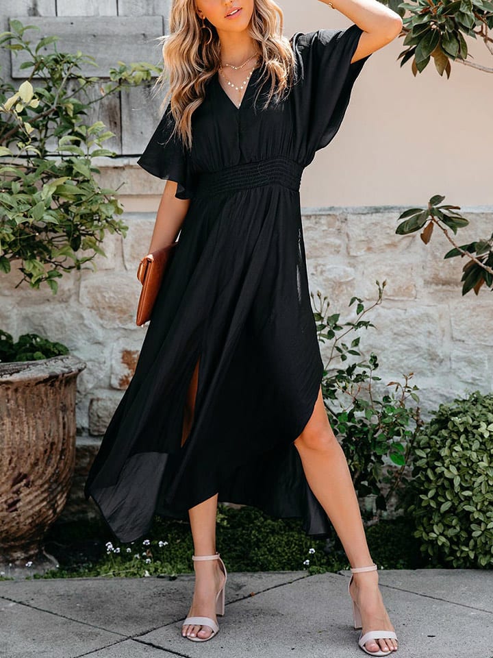 Milan Kiss Sukienka w kolorze czarnym rozmiar: M