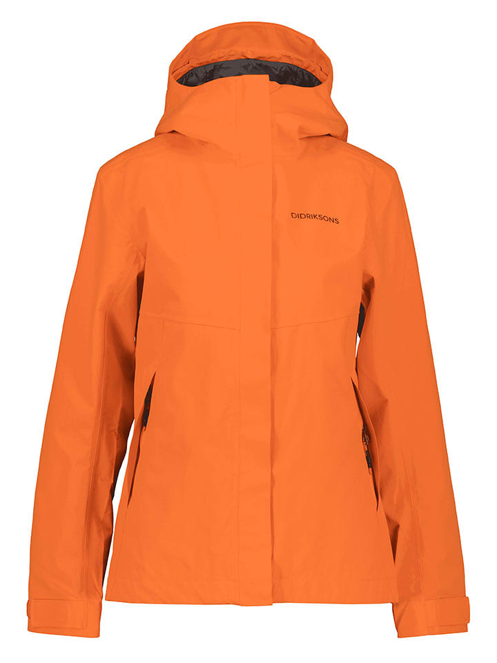 Didriksons Kurtka funkcyjna "Grit" w kolorze pomarańczowym rozmiar: 36
