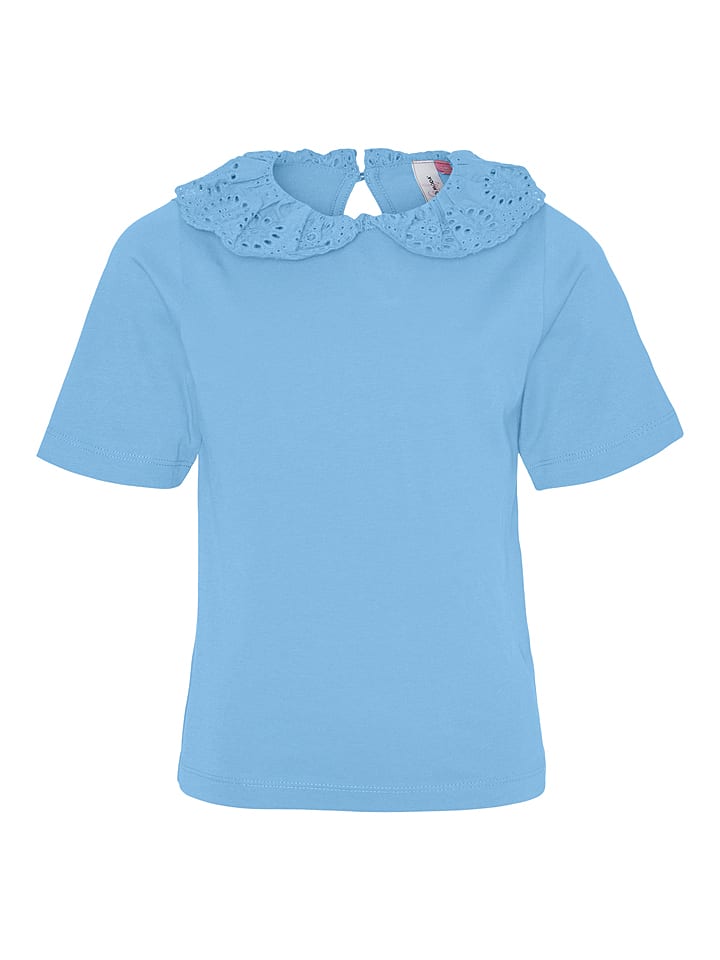 Vero Moda Girl Koszulka "Panna" w kolorze błękitnym rozmiar: 158/164