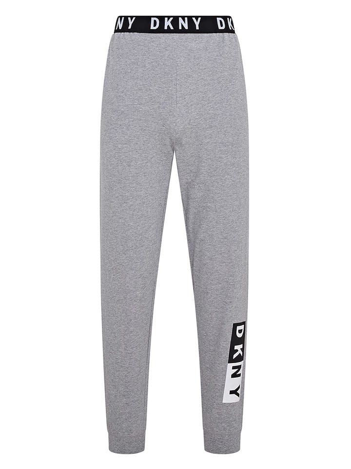 DKNY Spodnie dresowe w kolorze szarym rozmiar: M