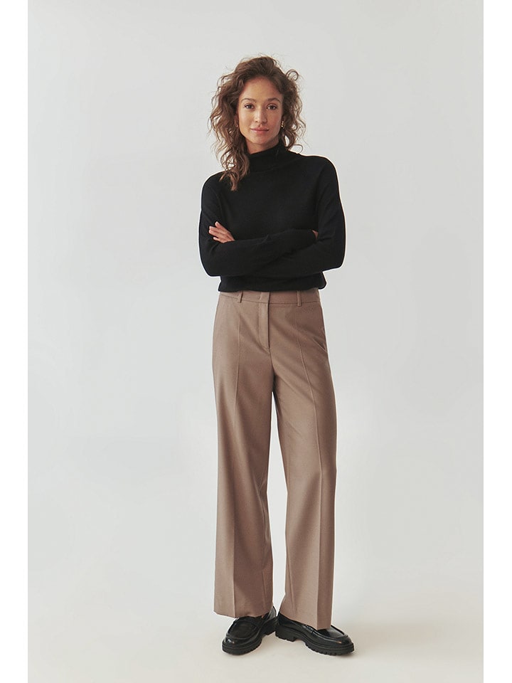 TATUUM Spodnie "Masda 2" w kolorze brązowym rozmiar: 38