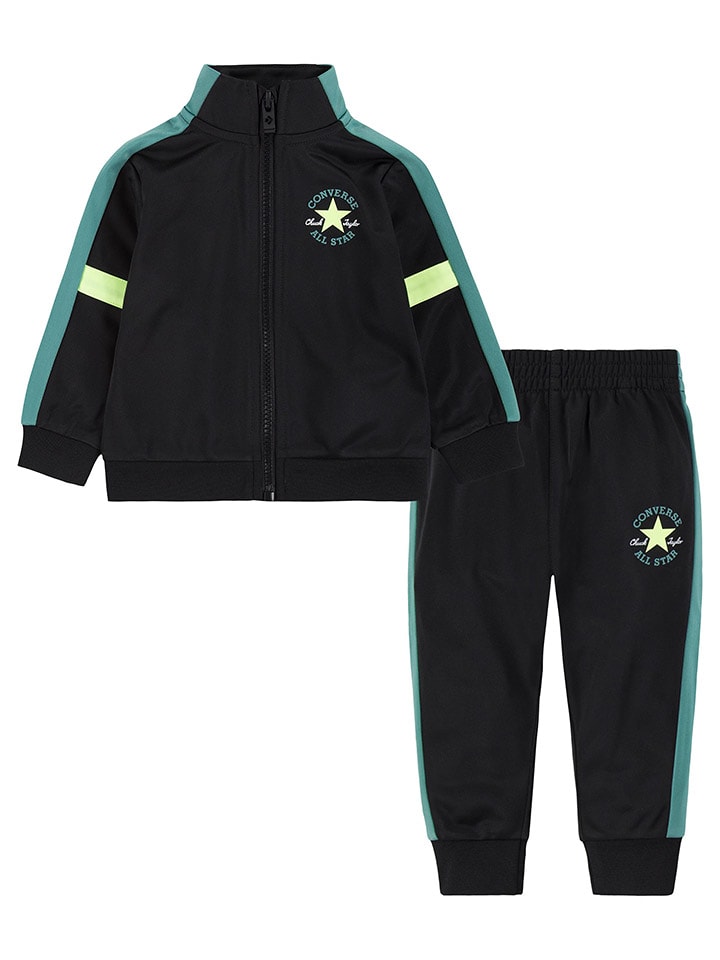 Converse 2-częściowy zestaw w kolorze czarnym rozmiar: 86/92
