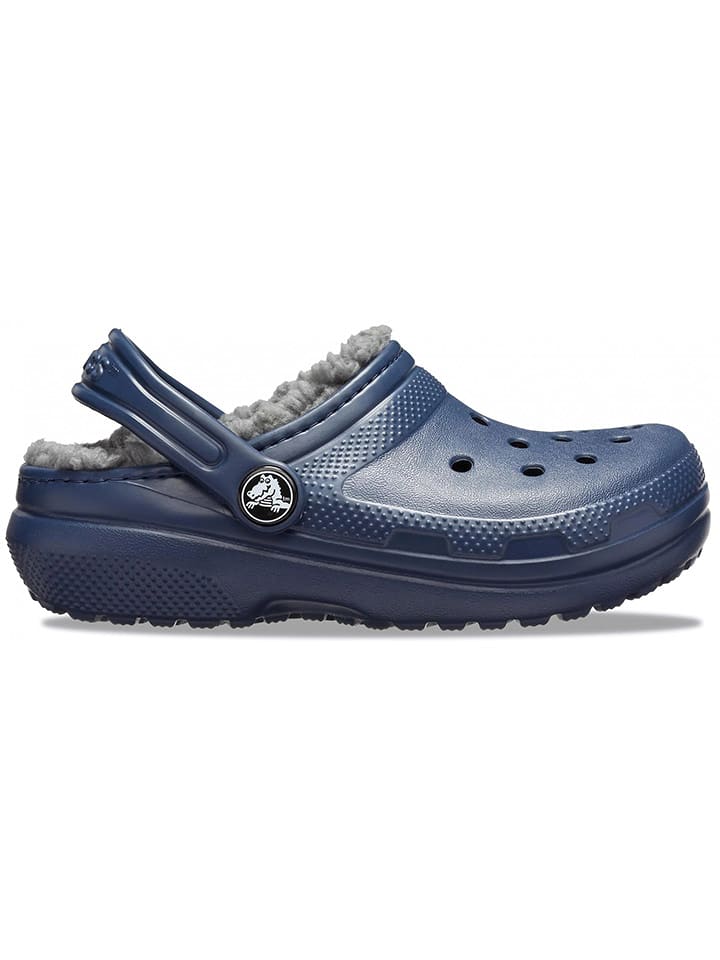 Crocs Chodaki "Classic Lined" w kolorze granatowym rozmiar: 28/29