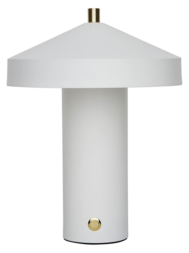 OYOY living design Lampa stołowa "Hatto" w kolorze białym - 30 cm - Ø 40 cm rozmiar: onesize