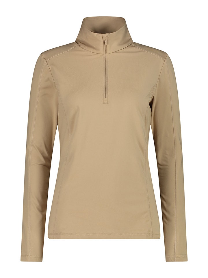 CMP Koszulka funkcyjna w kolorze beżowym rozmiar: 48