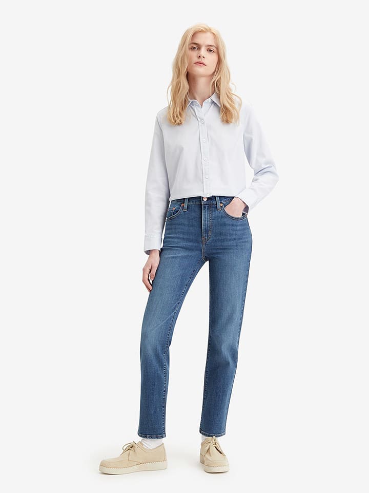Levi's Dżinsy - Slim fit - w kolorze niebieskim rozmiar: W26/L30