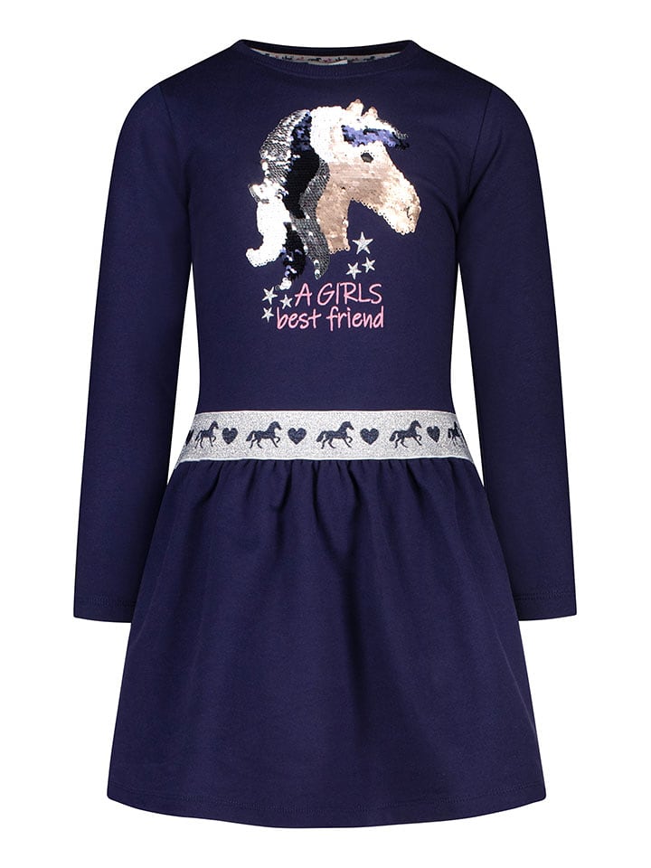 Salt and Pepper Sukienka w kolorze granatowym rozmiar: 134