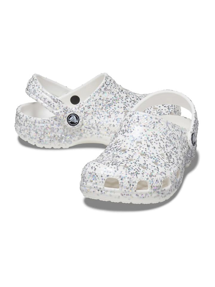 Crocs Chodaki "Starry" w kolorze srebrnym rozmiar: 20/21