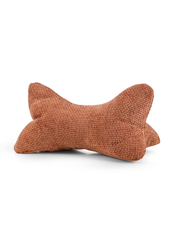 Magma Heimtex Poduszka "Arlo" w kolorze jasnobrązowym do czytania - 22 x 42 cm rozmiar: onesize