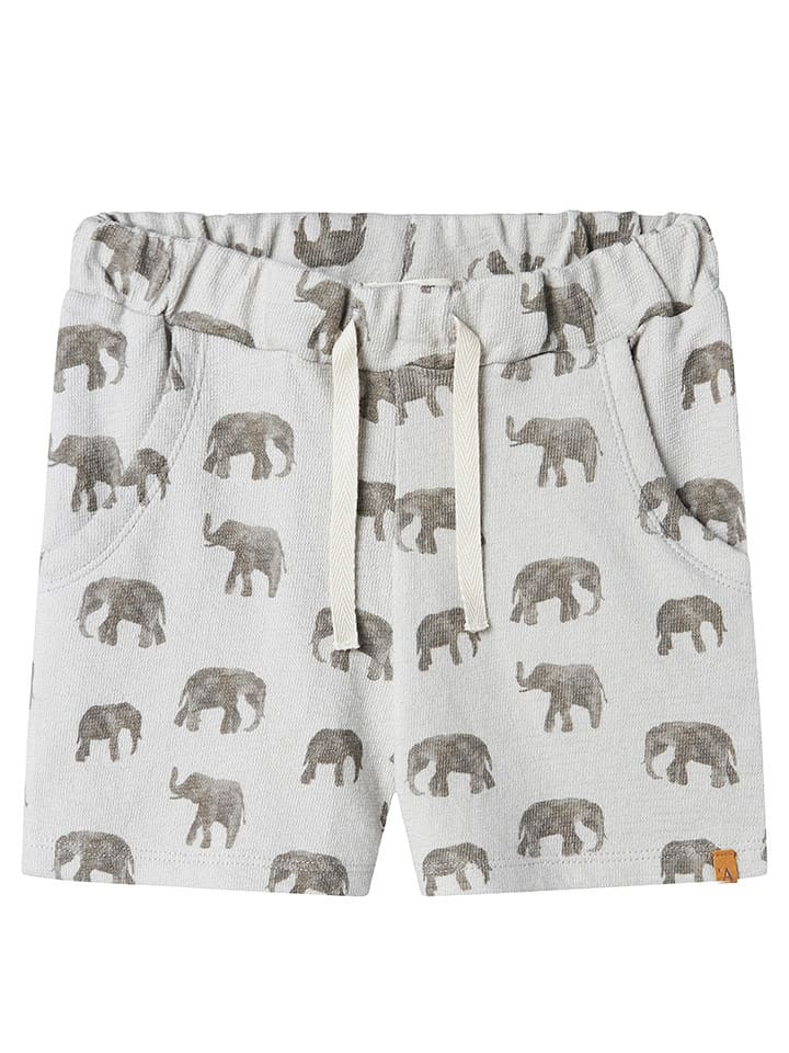 Lil Atelier Szorty "Dias" w kolorze szarym rozmiar: 122