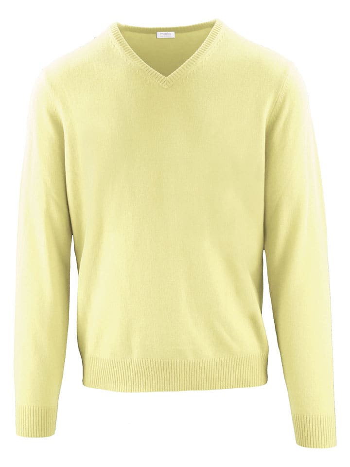 Malo Optimum Sweter w kolorze jasnożółtym rozmiar: S