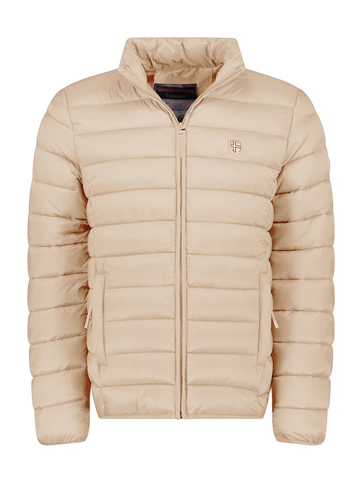 Geographical Norway Kurtka pikowana "Amigotal" w kolorze beżowym rozmiar: 3XL