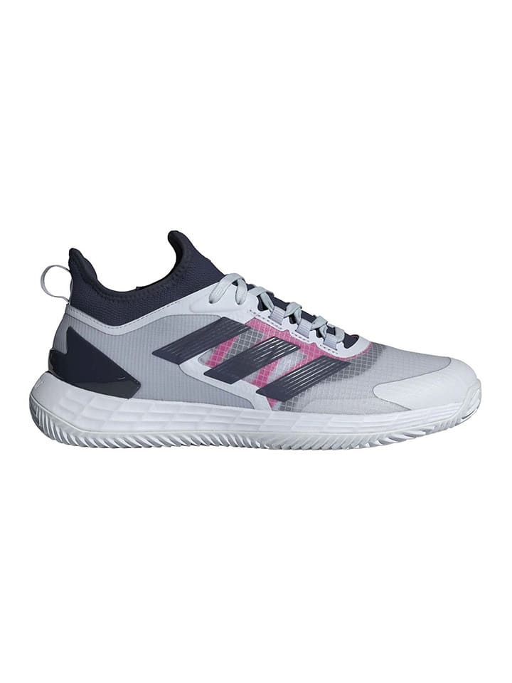adidas Buty "Adizero Ubersonic 4.1 CL" w kolorze szaro-czarnym do tenisa rozmiar: 44 2/3