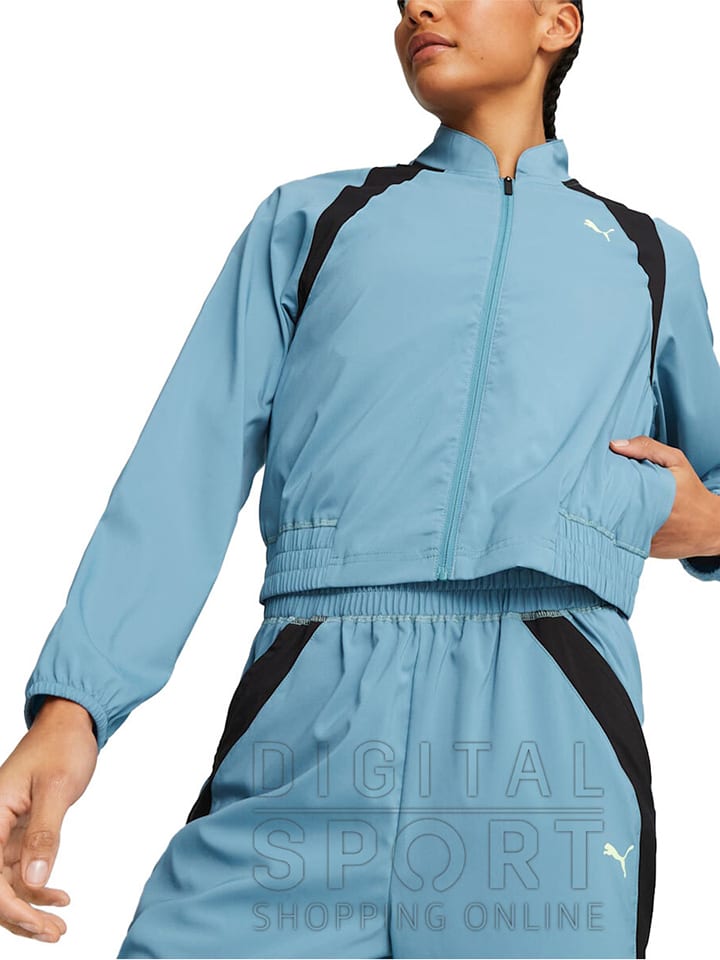 Puma Kurtka sportowa w kolorze błękitnym rozmiar: S