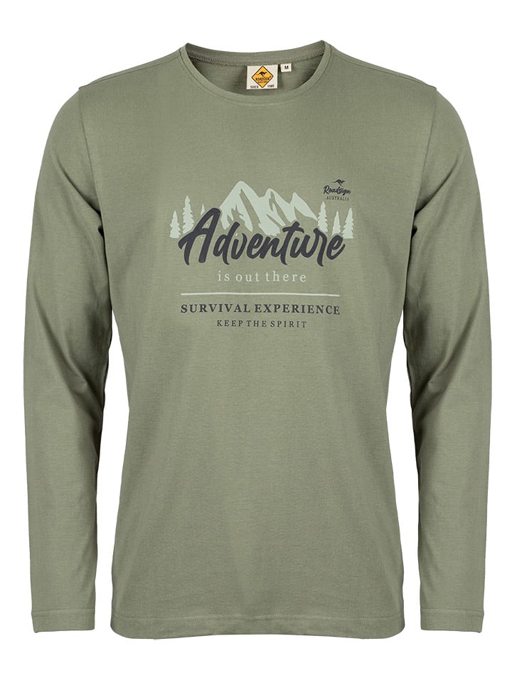 Roadsign Koszulka w kolorze khaki rozmiar: XXL