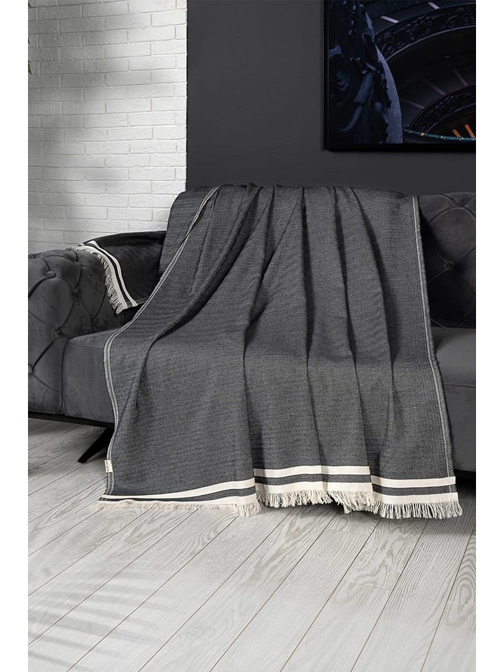 Elizabed Koc "Alinda" w kolorze antracytowym rozmiar: 170x230 cm