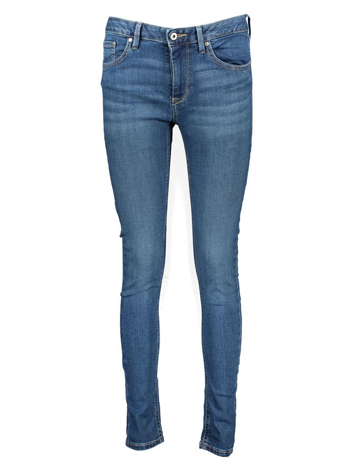 Pepe Jeans Dżinsy "Regent" - Skinny fit - w kolorze niebieskim rozmiar: W27/L30