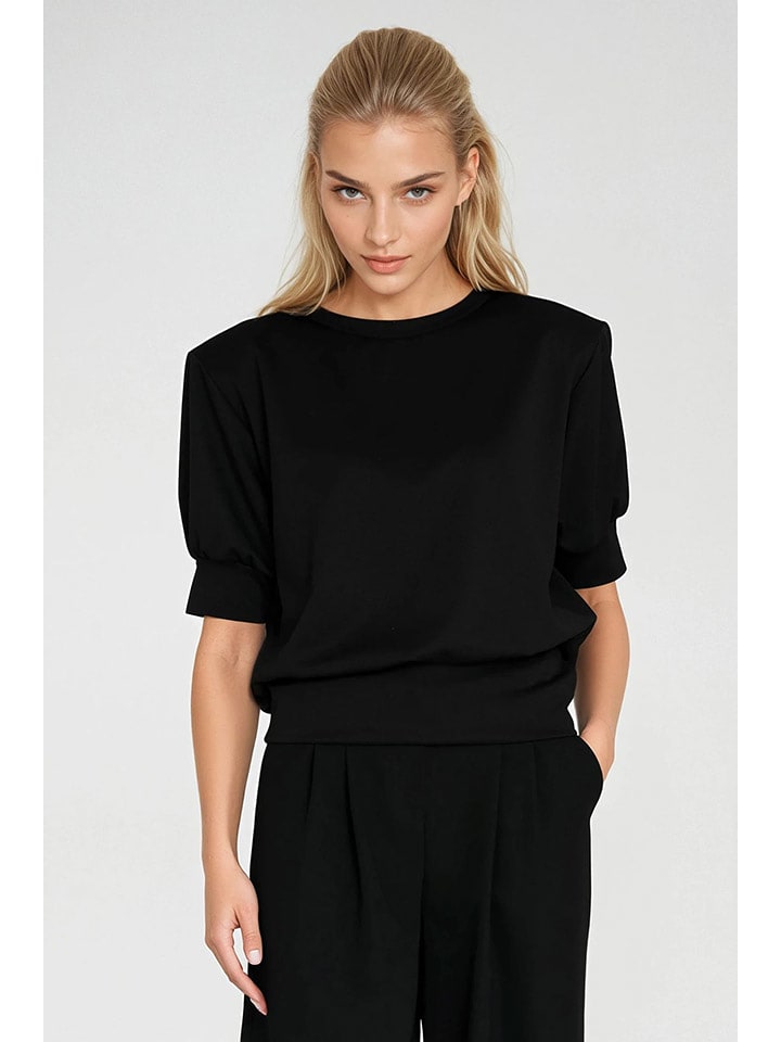 Nife Koszulka w kolorze czarnym rozmiar: 42