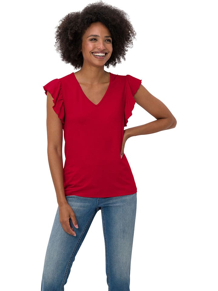 Heine Koszulka w kolorze czerwonym rozmiar: 46