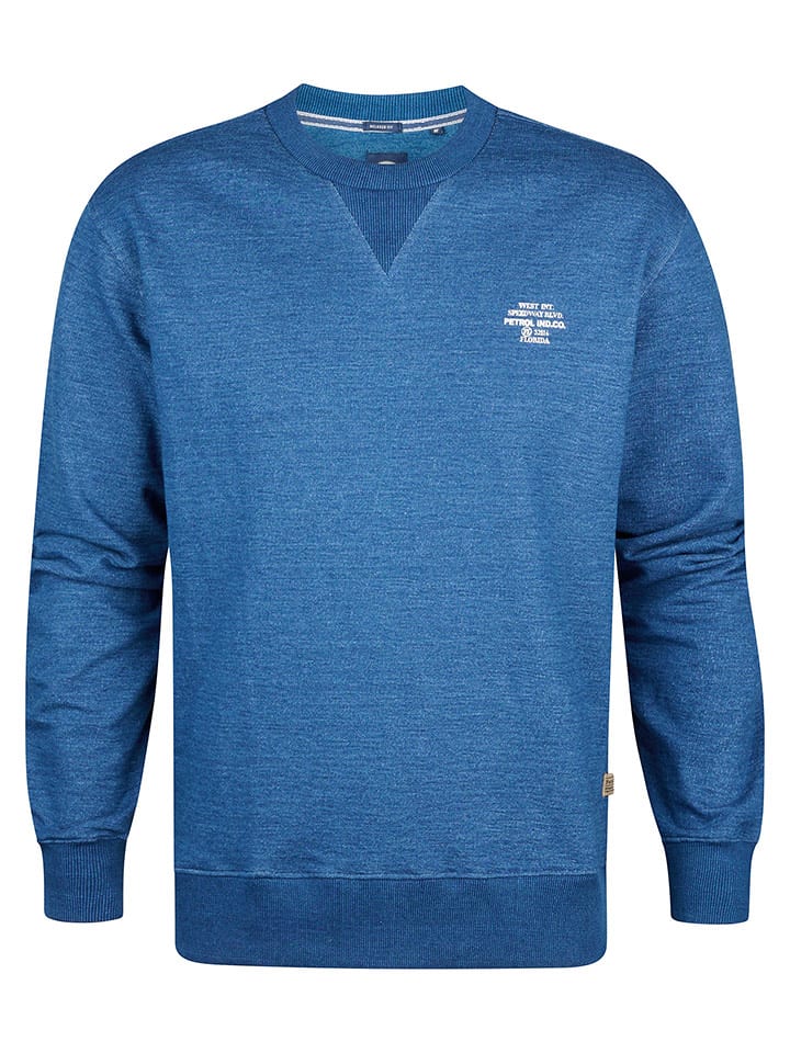 Petrol Industries Bluza w kolorze niebieskim rozmiar: M