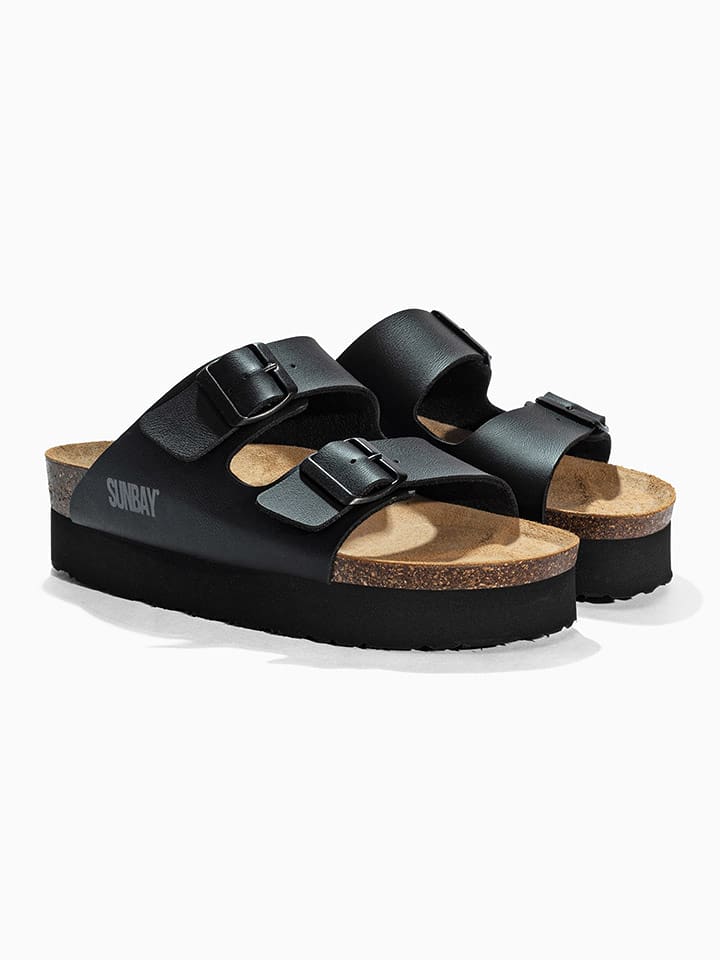 Sunbay Klapki w kolorze czarnym rozmiar: 37