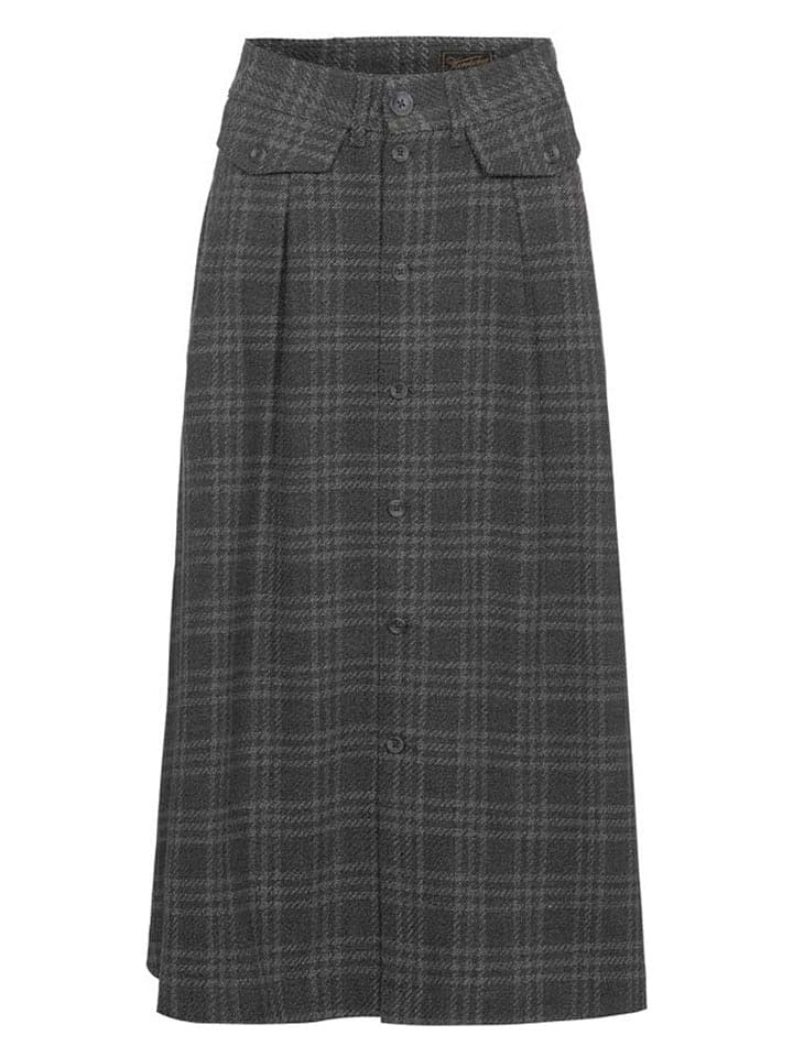 Herrlicher Spódnica w kolorze antracytowym rozmiar: M