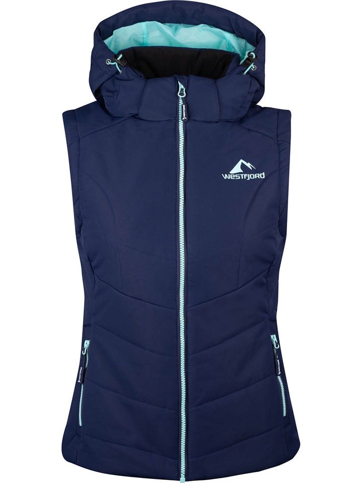 Westfjord Kamizelka funkcyjna "Krafla XT" w kolorze granatowo-miętowym rozmiar: XL