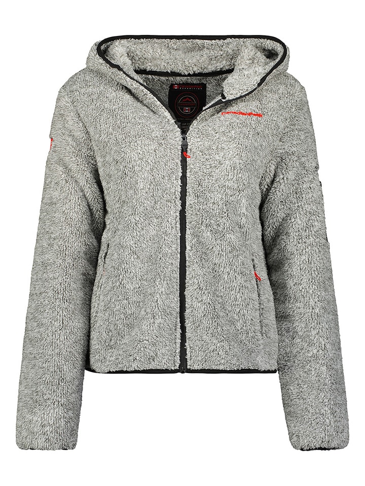 Canadian Peak Kurtka polarowa "Ulebeak" w kolorze szarym rozmiar: L