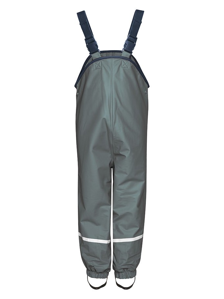 Playshoes Ogrodniczki przeciwdeszczowe w kolorze szarym rozmiar: 140