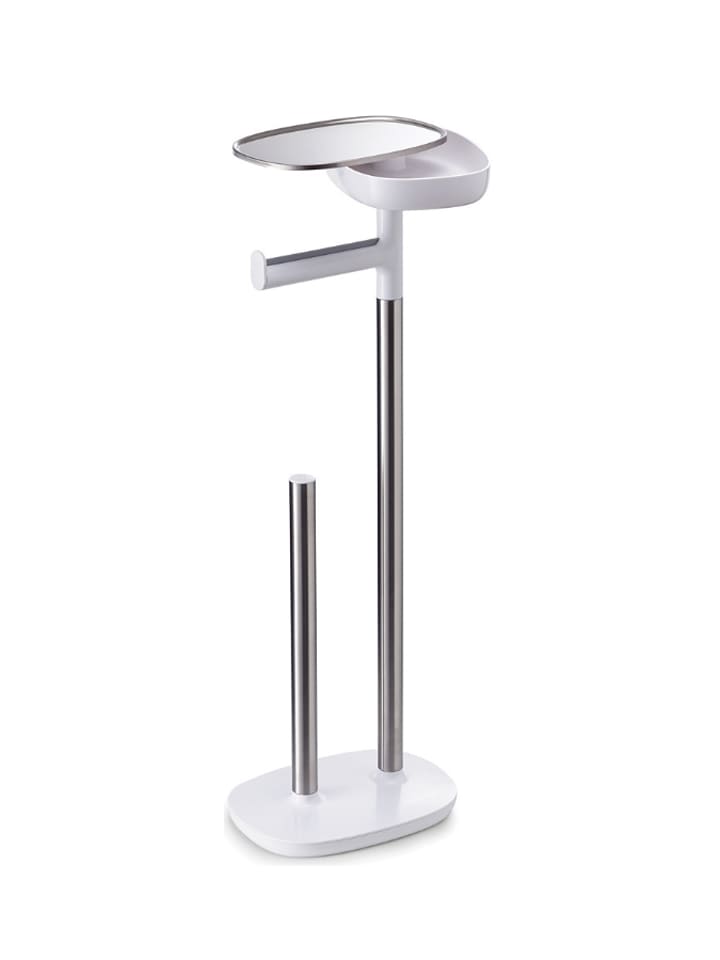 JosephJoseph Stojak w kolorze biało-srebrnym na papier - (S)22,5 x (W)68 x (G)16,5 cm rozmiar: onesize