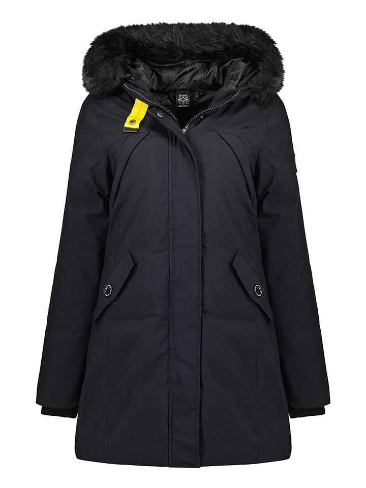 Canadian Peak Parka "Cheri" w kolorze granatowym rozmiar: L