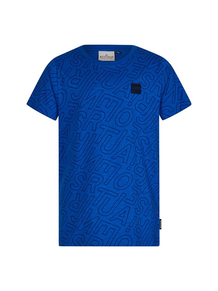 Retour Koszulka "Max" w kolorze niebieskim rozmiar: 134/140