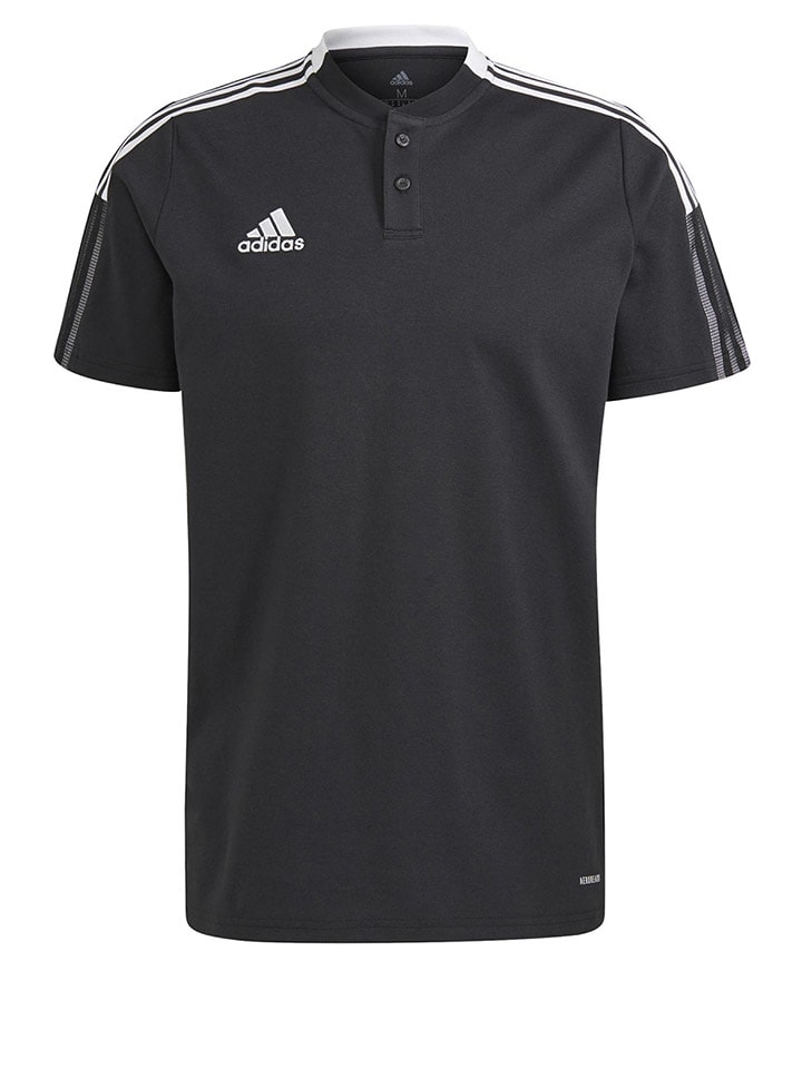 adidas Funkcyjna koszulka polo "TIRO21" w kolorze czarnym rozmiar: XS