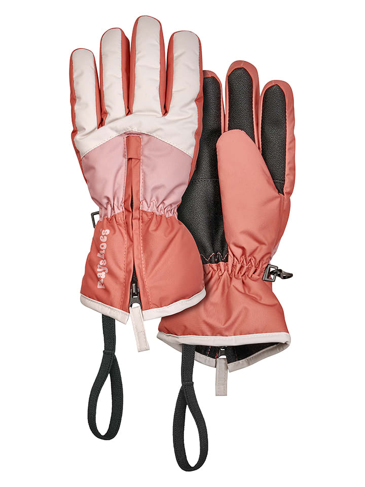 Playshoes Rękawiczki w kolorze różowym rozmiar: 122-134