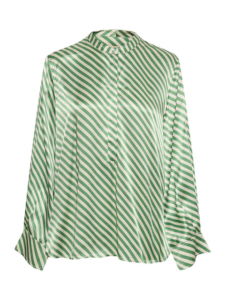 Soaked in Luxury Bluzka w kolorze zielonym rozmiar: M