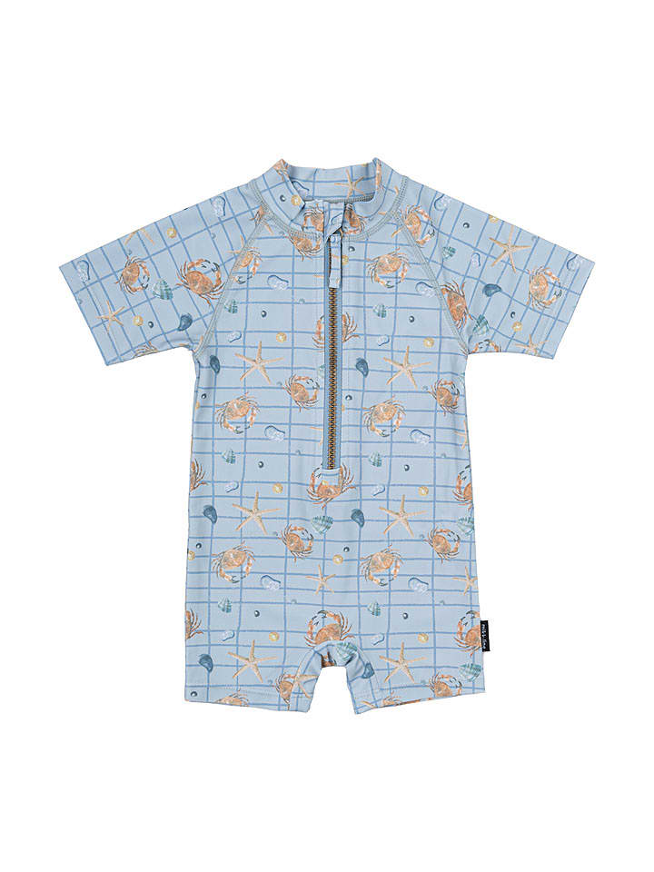 mikk-line Strój kąpielowy w kolorze błękitnym rozmiar: 110/116