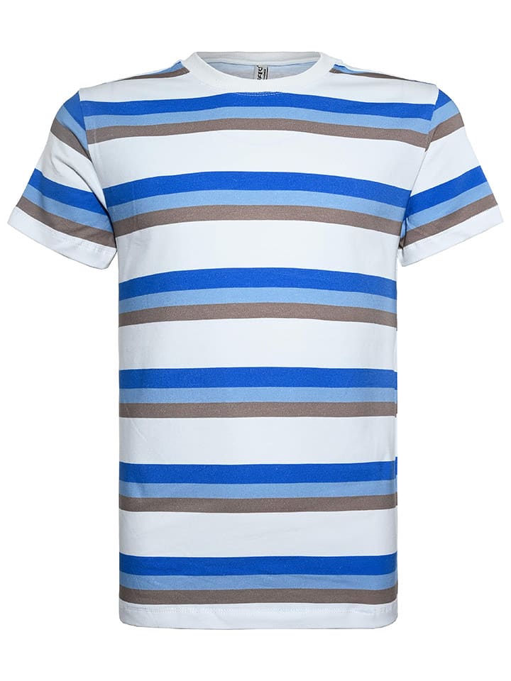 Blue Effect Koszulka w kolorze niebiesko-szaro-białym rozmiar: 128