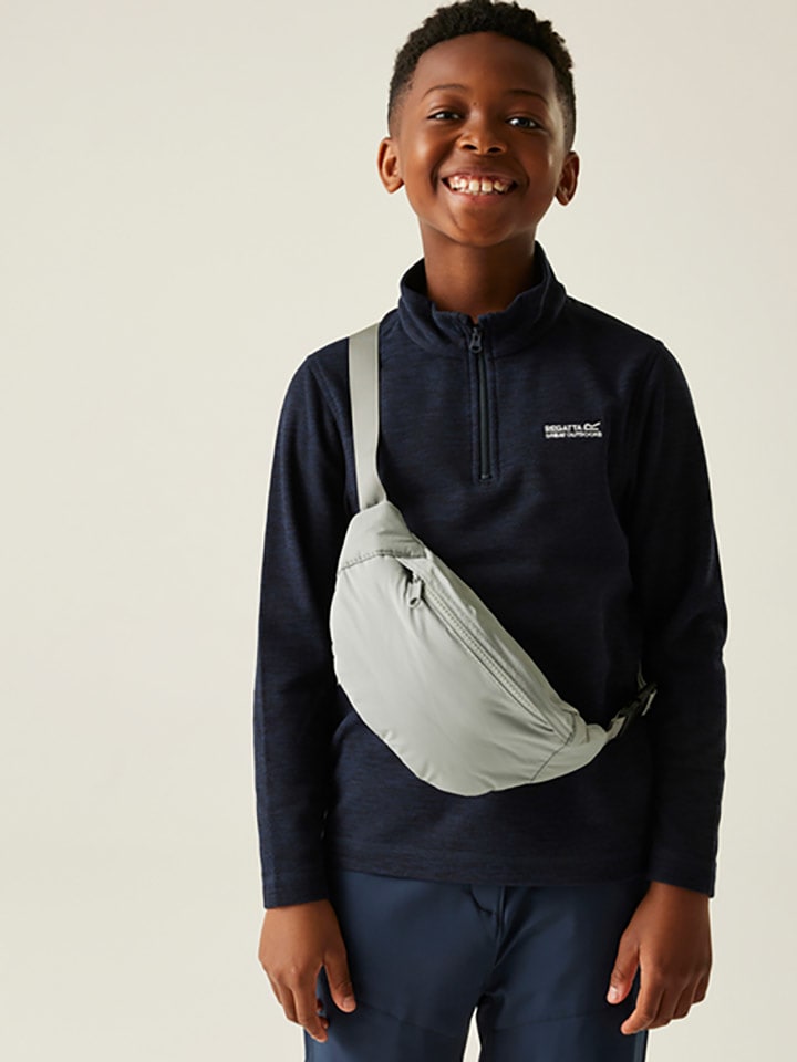 Regatta Bluza polarowa "Hot Shot Marl" w kolorze granatowym rozmiar: 176