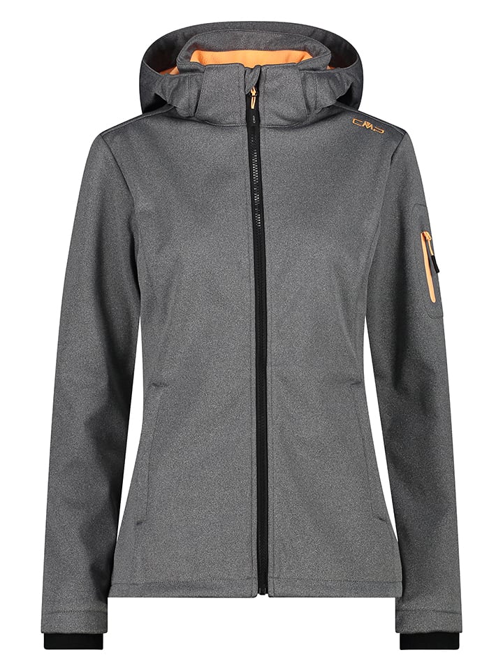 CMP Kurtka softshellowa w kolorze szarym rozmiar: 40
