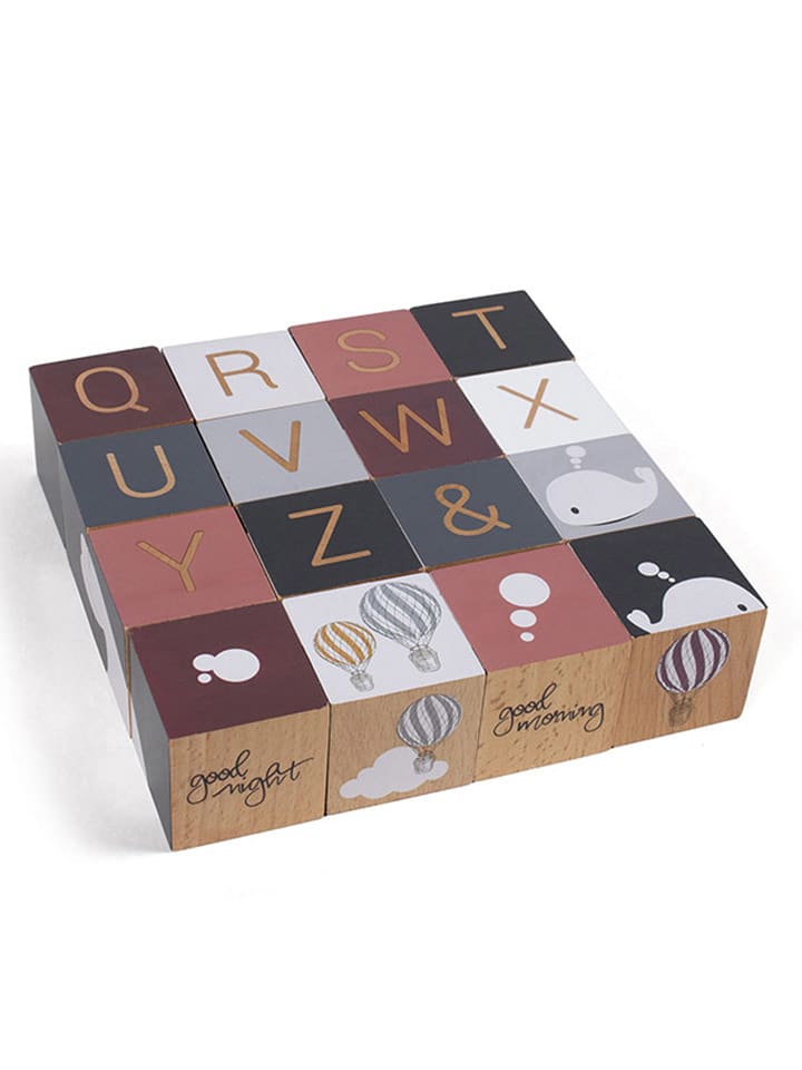 Filibabba Drewniane klocki - 16 el. rozmiar: onesize