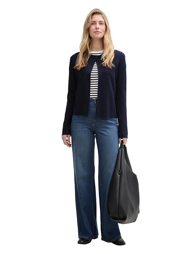 Tom Tailor Kardigan w kolorze granatowym rozmiar: M