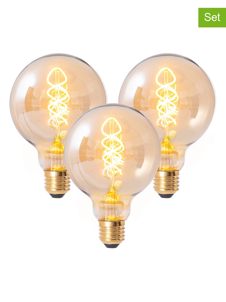 näve Żarówki LED E27 (3 szt.) "Dilly" w kolorze ciepłej bieli - KEE G (A do G) rozmiar: onesize