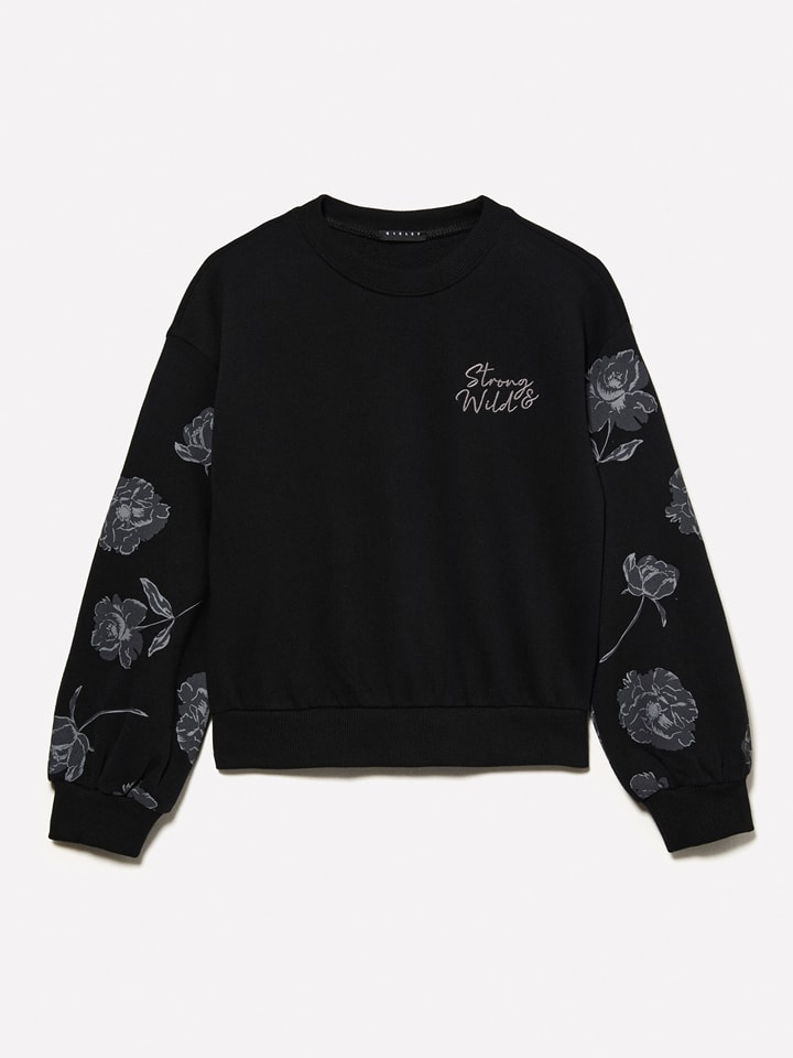 Sisley Bluza w kolorze czarnym rozmiar: 122