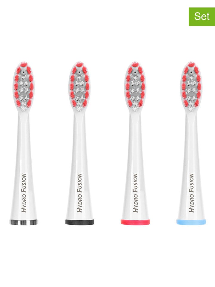 Genius Wymienne główki (4 szt.) " Hydro Fusion - Intensiv" w kolorze białym rozmiar: onesize