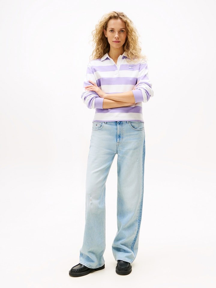 TOMMY JEANS Dżinsy - Relaxed fit - w kolorze błękitnym rozmiar: W26/L32