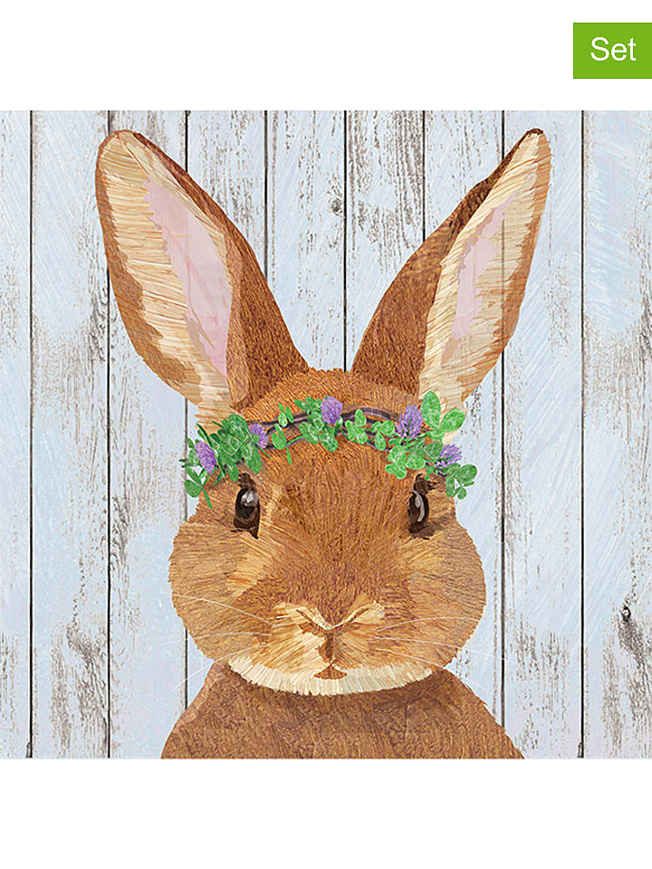 ppd Serwetki (40 szt.) w kolorze brązowo-szarym rozmiar: onesize