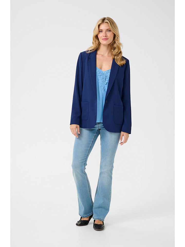 Cream Blezer "Cocamia" w kolorze niebieskim rozmiar: 34