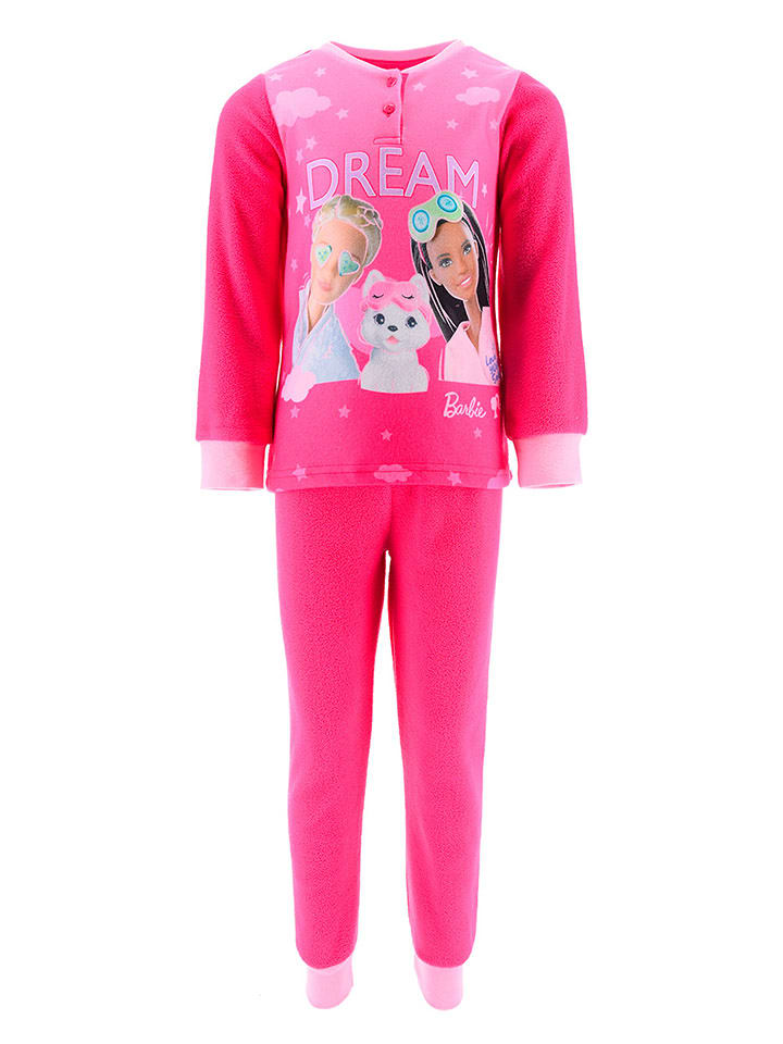 Barbie Piżama "Barbie" w kolorze różowym rozmiar: 98