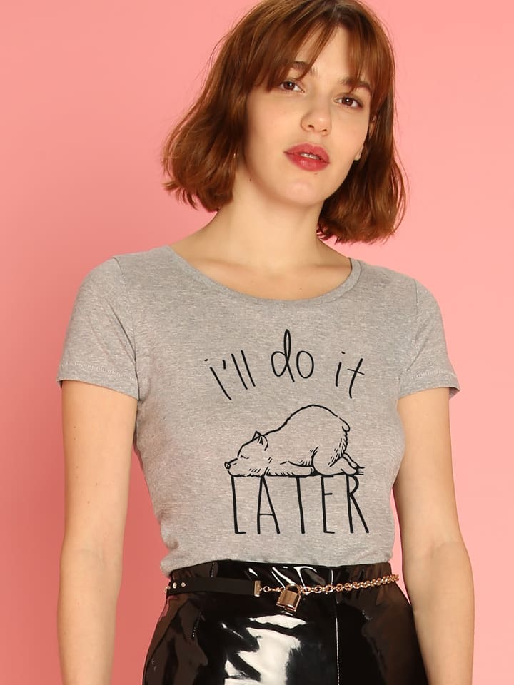 WOOOP Koszulka w kolorze szarym rozmiar: XXL